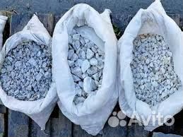 Кварцевый песок Щебень мраморный