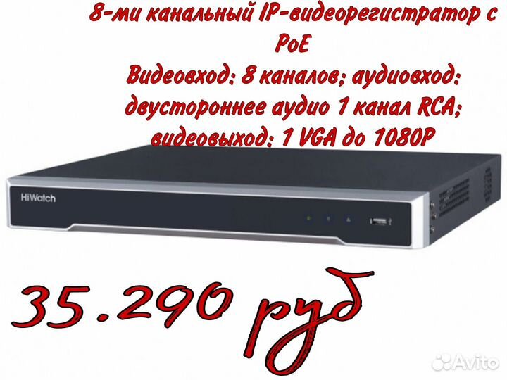 Видеорегистраторы Hiwatch
