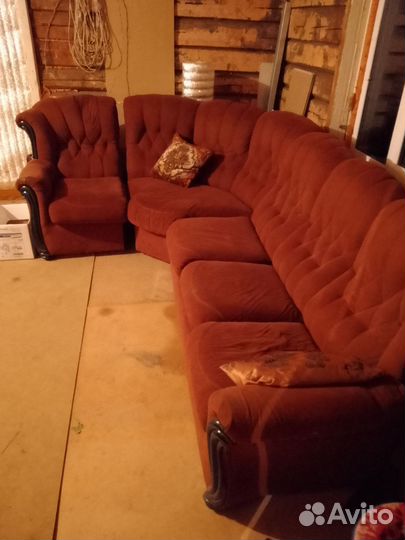 Угловой диван бу