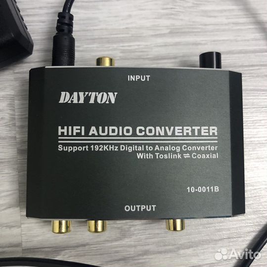 Аудио конвертер оптический