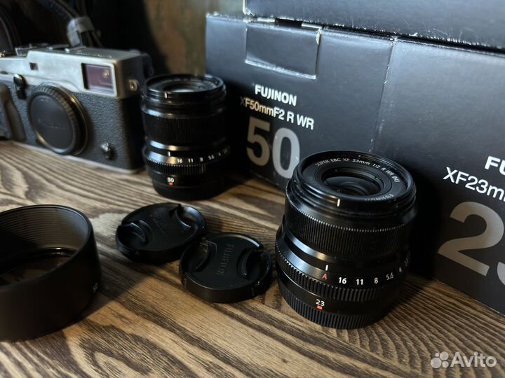 Fujifilm X-Pro2 большой комплект с оптикой