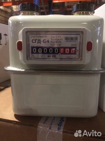 Газовый счетчик новый сгд G4 левый/правый