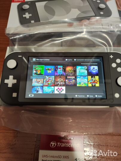 Новый чипованный Switch Lite 128 гб