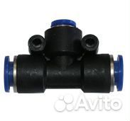 Фитинг тройник д.10*10*6 пвх