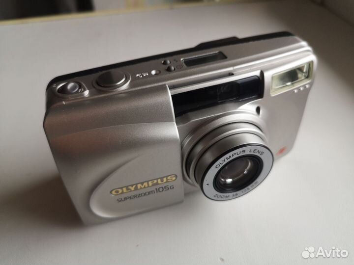 Пленочная фотокамера olympus superzoom 105g