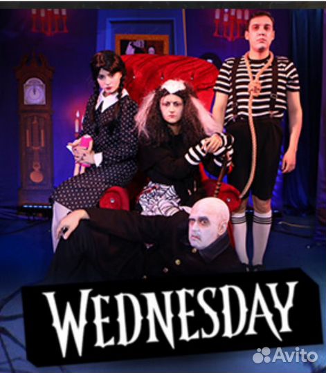 Шоу Уэнсдей и семейка