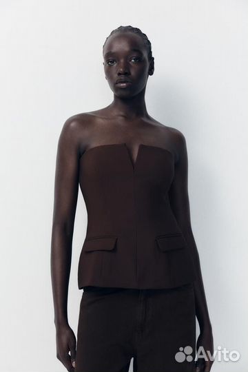 Топ бандо Zara