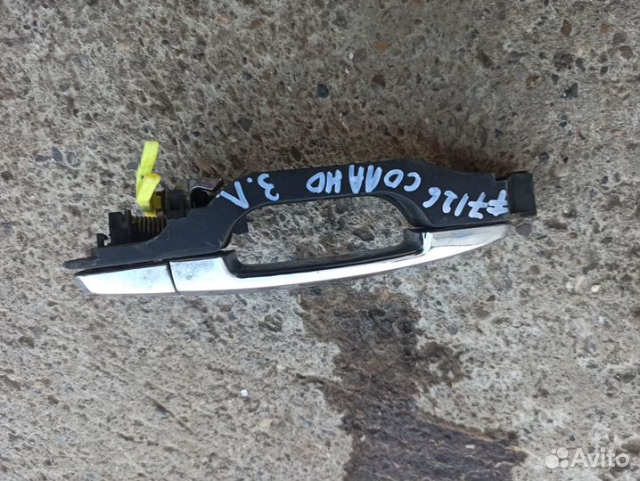 Ручка наружная задняя левая Lifan Solano, хром