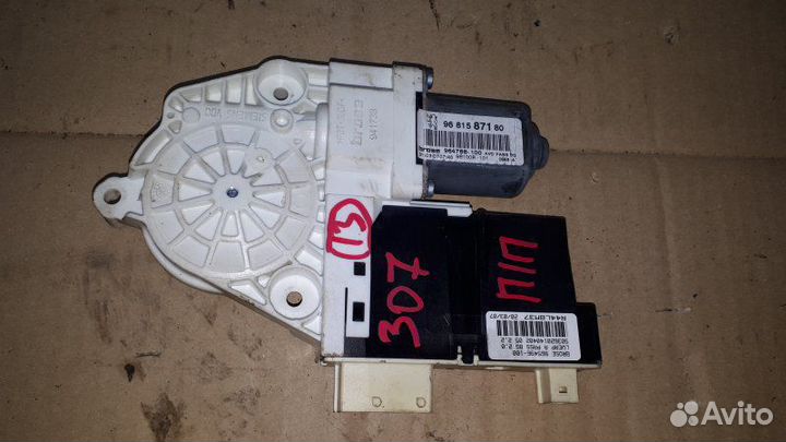 Мотор стеклоподъемника передний правый Peugeot 307