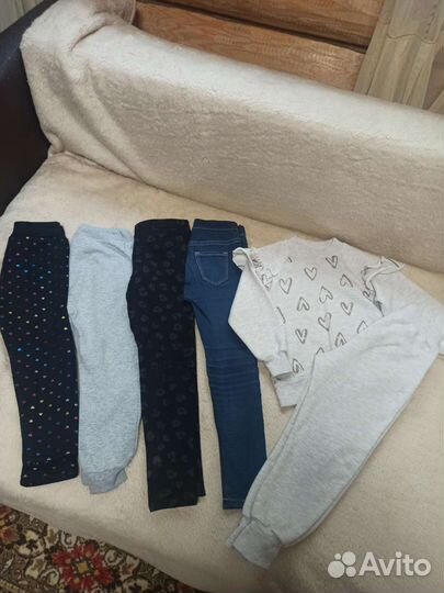 Вещи пакетом на девочку 4-5 лет