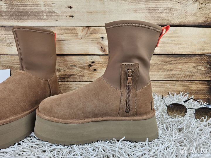 Угги Ugg Classic Dipper Chestnut женские оригинал