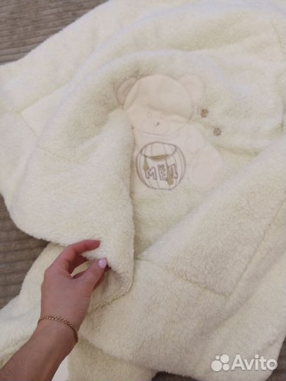 Детское одеяло плюшевое