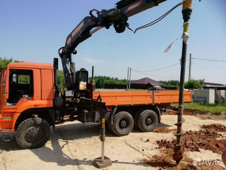 КамАЗ 65225 с КМУ, 2010