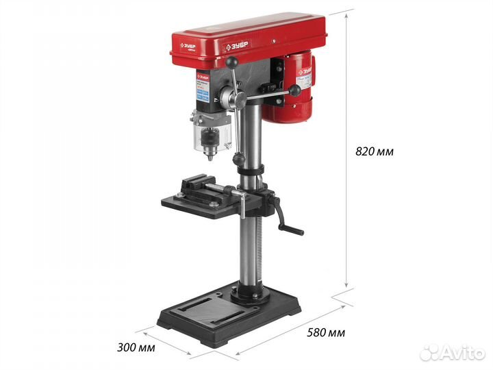 Сверлильный станок зубр 450 Вт, 16 мм (зсс-450)