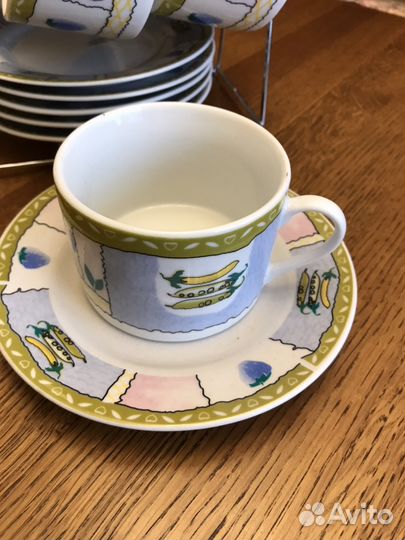 Чайный сервиз на 6 персон, новый
