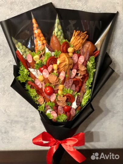 Мужские букеты съедобные на 23 февраля