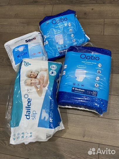 Памперсы- трусики для взрослых