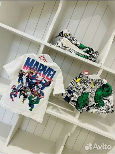 Новый Костюм с шортами Zara Marvel 86