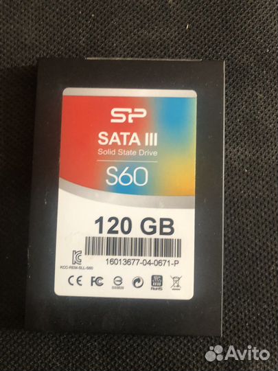 Жесткий диск ssd 120gb