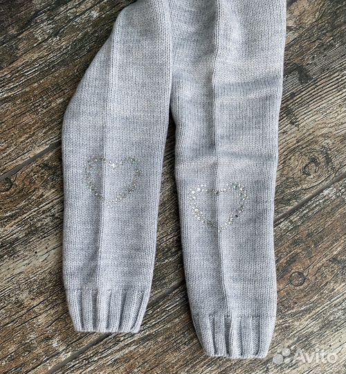 Теплые лосины рейтузы для девочки