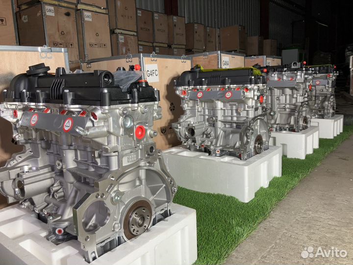 Двигатель 1.6 новый Hyundai Solaris Kia Rio 3