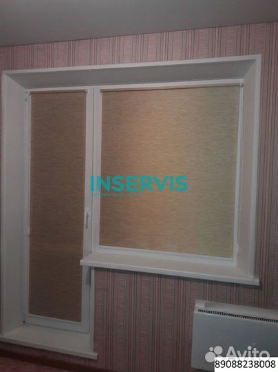 Шторы плиссе на пластиковые окна