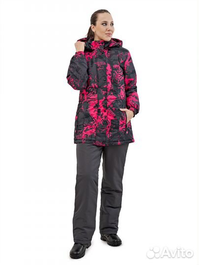 Костюм женский зимний Венера розовый