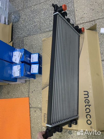 Радиатор охлаждения Skoda Fabia, Rapid, Roomster