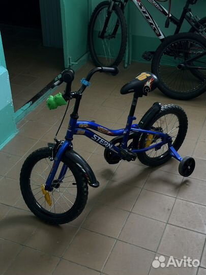 Детский велосипед stern четырехколесный