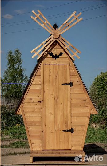 Дачный туалет с установкой HAT111