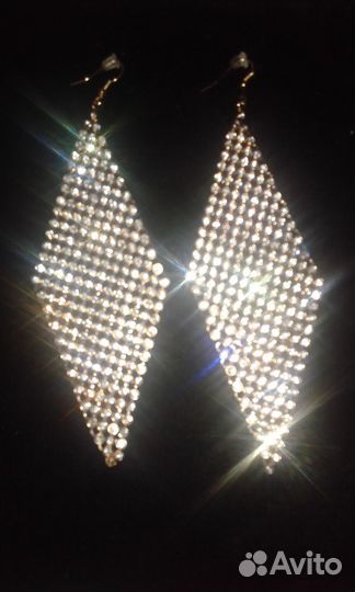 Серьги новые