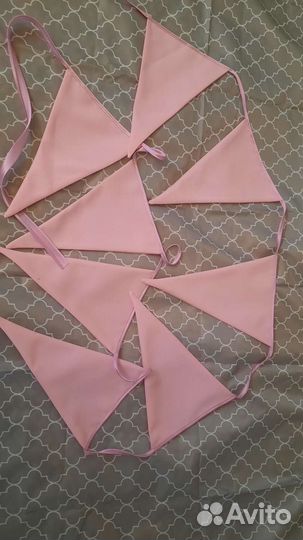 Флажки - гирлянда интерьерные