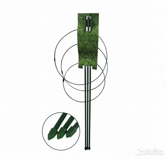 Опора для цветов стальная