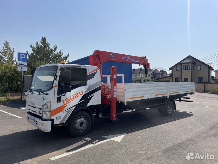 Isuzu Elf с КМУ, 2012