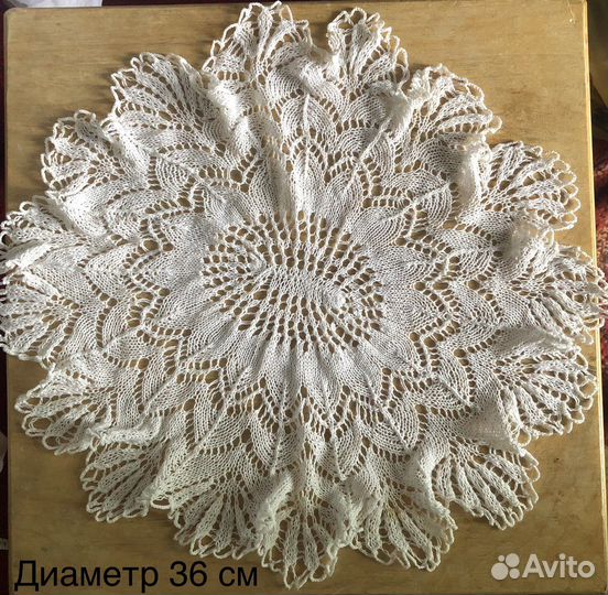 Салфетки вязаные крючком