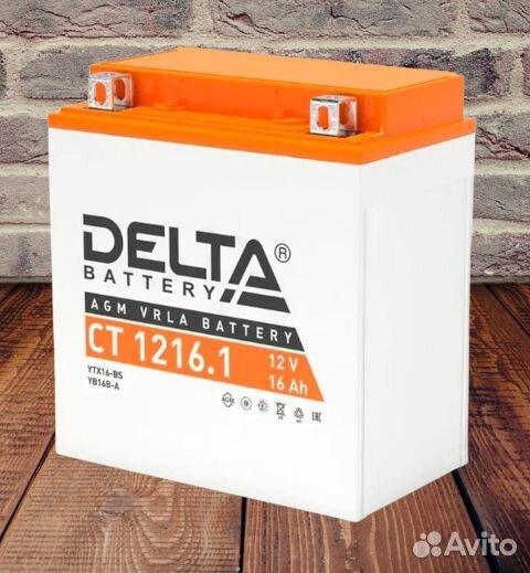 Аккумулятор delta Battery CT 1216.1 12V 16Ah