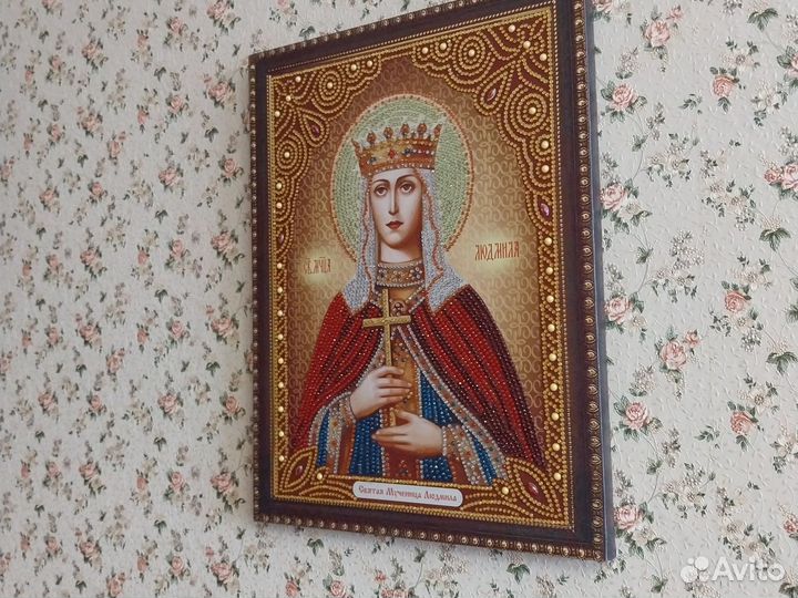 Икона Святая Мученица Людмила