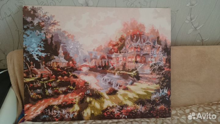 Готовая картина-раскраска