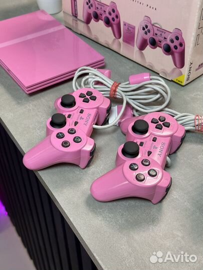 PlayStation 2 Pink Состояние Новой с Коробкой