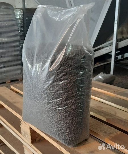 Пеллеты из лузги подсолнечника