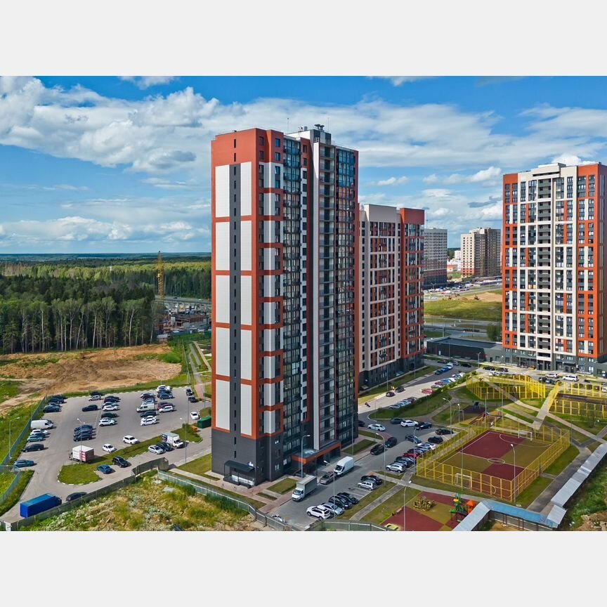 1-к. квартира, 42,8 м², 1/22 эт.