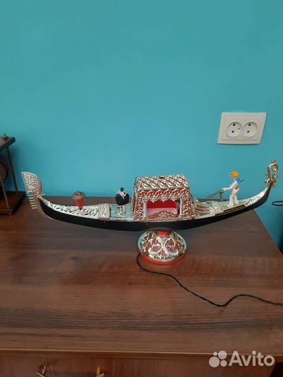 Музыкальная шкатулка Гондола. Винтаж