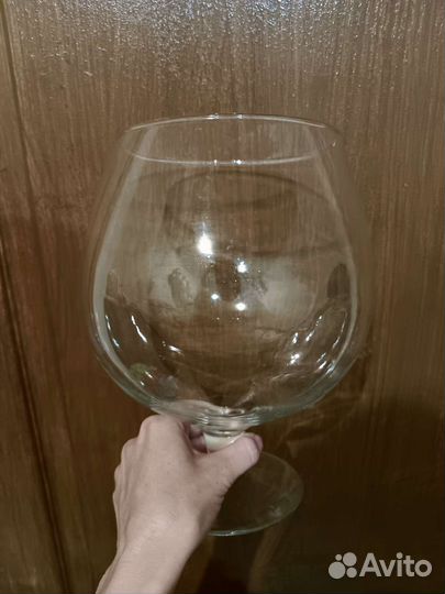 Ваза в виде бокала на 4 л