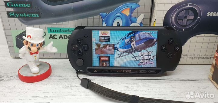 Sony PSP Street 16Gb + игры