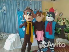 Прокат ростовых кукол. Мишка Тедди, уточка