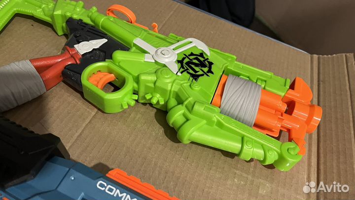 Nerf несколько штук разных