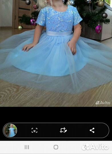 Нарядное платье для девочки