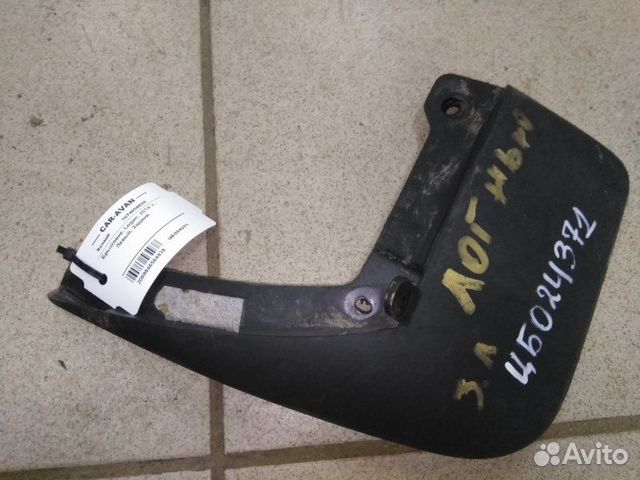 Брызговик задний левый Renault Logan 2014