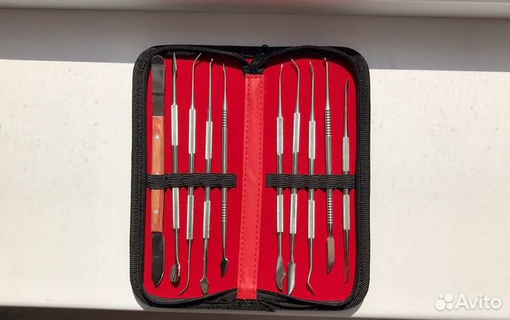 Инструменты моделировочные, зубной техник