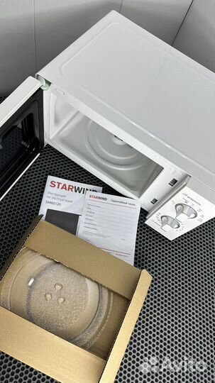 Микроволновая печь новая белая 20 литров 700w